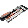 Sthor Hylsysarja 12-os 1/2" 10-24 mm - Hylsyt ja hylsyvääntimet - 46-58633 - 5