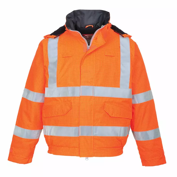Bizflame Hi-Vis Flame Retardant Winter Bomber Jacket - Palosuojatut talvitakit - S773 - 1