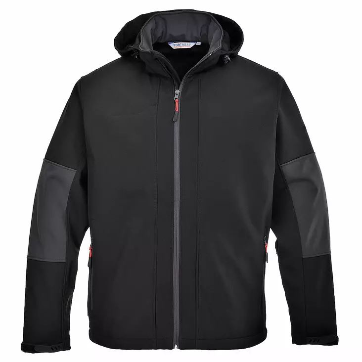 3L Hooded Softshell Jacket - PORTWEST - TK53 - 1
