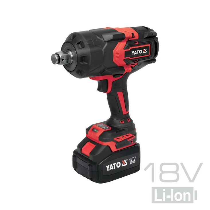 Yato Akkumutteriväännin 18V 2400Nm + 6 A - Sähkötyökalut ja akkutyökalut - 46-YT-828073 - 1