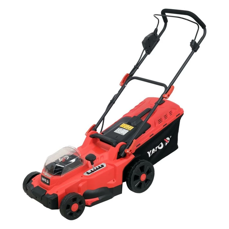 Yato Akkuruohonleikkuri 2 x 18V 37 cm runko - Slagskydds handskar - 46-YT-85223 - 1