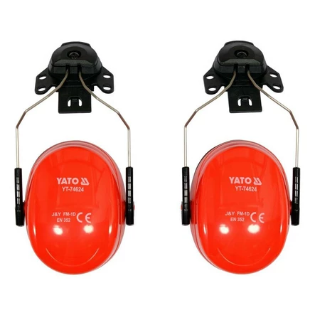 Yato Kuulosuojainpari kypärälle 25 mm kiinnityksellä 28 dB - Kuulosuojaimet ja korvatulpat - 46-YT-74624 - 1