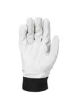 Leather installer gloves, red velcro wrist - 2012 / 8 - Asentajan käsineet - 6418326201294 - 1