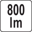 Yato Otsalamppu 800 LM, ladattava 2200 m - Valaisimet - 46-YT-08594 - 7