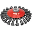 Yato Pyöröharja M14 120 mm RST punottu - Pyörö ja kuppiharjat - 46-YT-4764 - 1