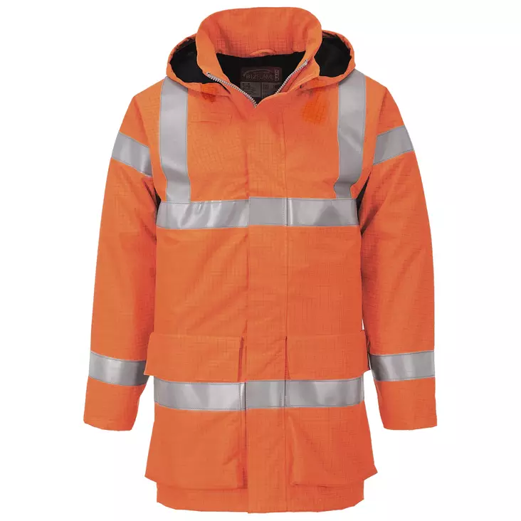 BizFlame Hi-Vis Multinorm regnjacka - Varseljackor regn - S774 - 1