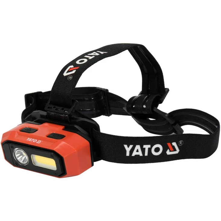 Yato Otsalamppu 800 LM, ladattava 2200 m - Valaisimet - 46-YT-08594 - 1