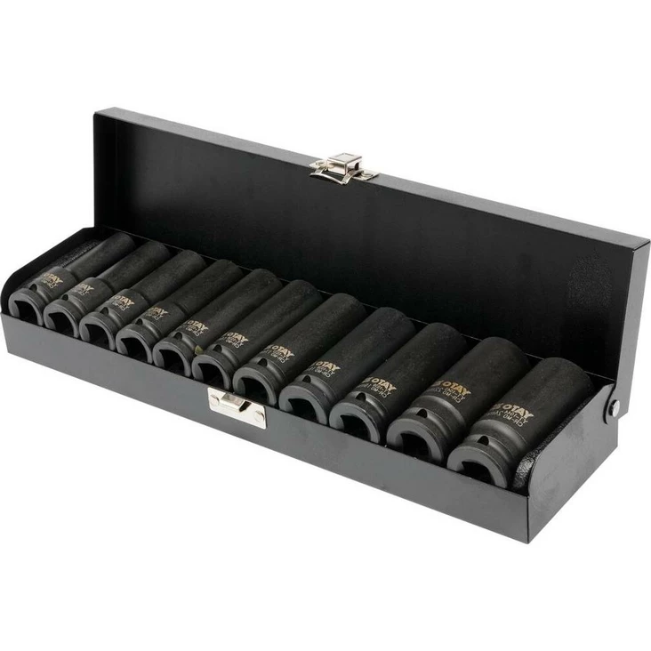 Yato Syvähylsysarja 1/2" 11-os 10-24 m - Hylsytyökalut ja vääntötyökalut - 46-YT-1054 - 1