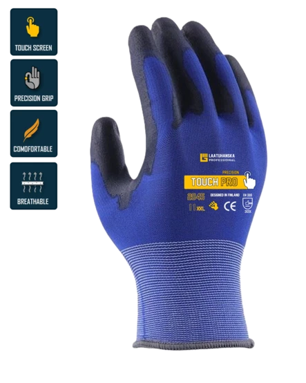 Touch Pro Precision kosketusnäyttö työkäsine Art.2045 - Asentajan käsineet - 2045 - 1
