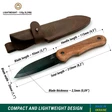 Beavercraft Eräpuukko 210 mm, hiilite - Puukot ja veitset - 16-BSH5 - 5