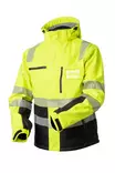 Syntetisk vattentät vintertröja i reflexgult/svart EN 20471 Lk.2 - 4340 - Varsel collegetröjor & munkjackor - 6418326434005 - 1