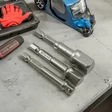 Yato Hylsyadapterisarja 3-osaa, 1/4", 3 - Hylsytyökalut ja vääntötyökalut - 46-YT-04685 - 2