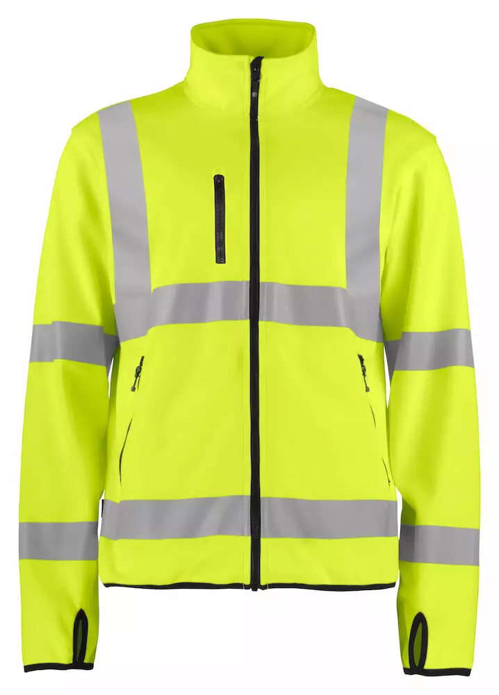 6105 LIGHT SOFTSHELL JACKET EN ISO 20471 CLASS 3 - Varseljackor sommar - 646105 - 1