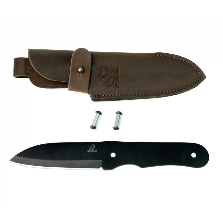BeaverCraft Puukonterä BSH5 210 mm + nah - Puukot ja veitset - 16-BSH-KIT-5 - 1