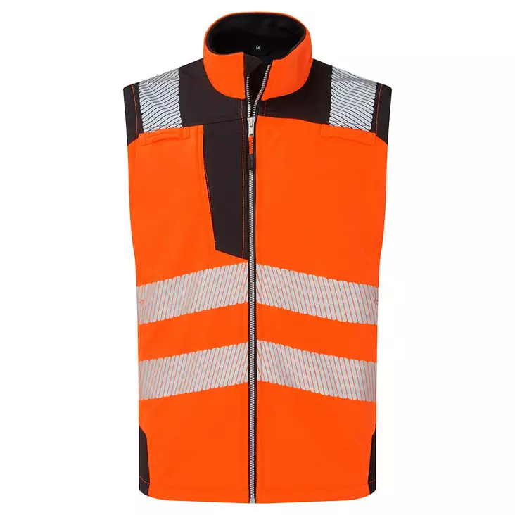 Hi-Vis Softshell-liivi (3L) - Huomioliivit ja esiliinat - PW325 - 1