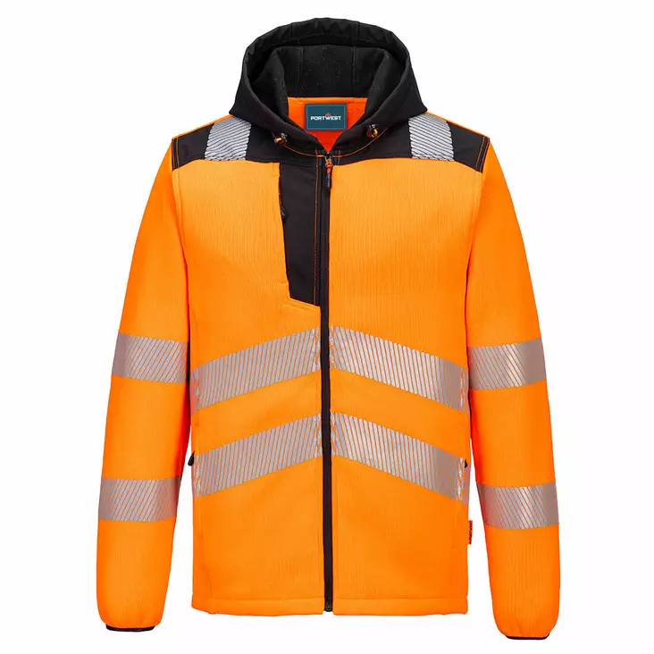 Hi-Vis tekninen fleece huppari - Huomio college-puserot & hupparit - PW335 - 1