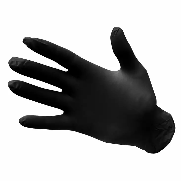 Powder-Free Nitrile Disposable Gloves (100 pcs) - Kumihanskat ja suojakäsineet - A925 - 1