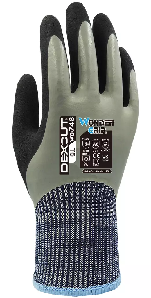 Wonder Grip Dexcut Winter PRO protective gloves - 748 / 7 - Kumihanskat ja suojakäsineet - M748 - 1
