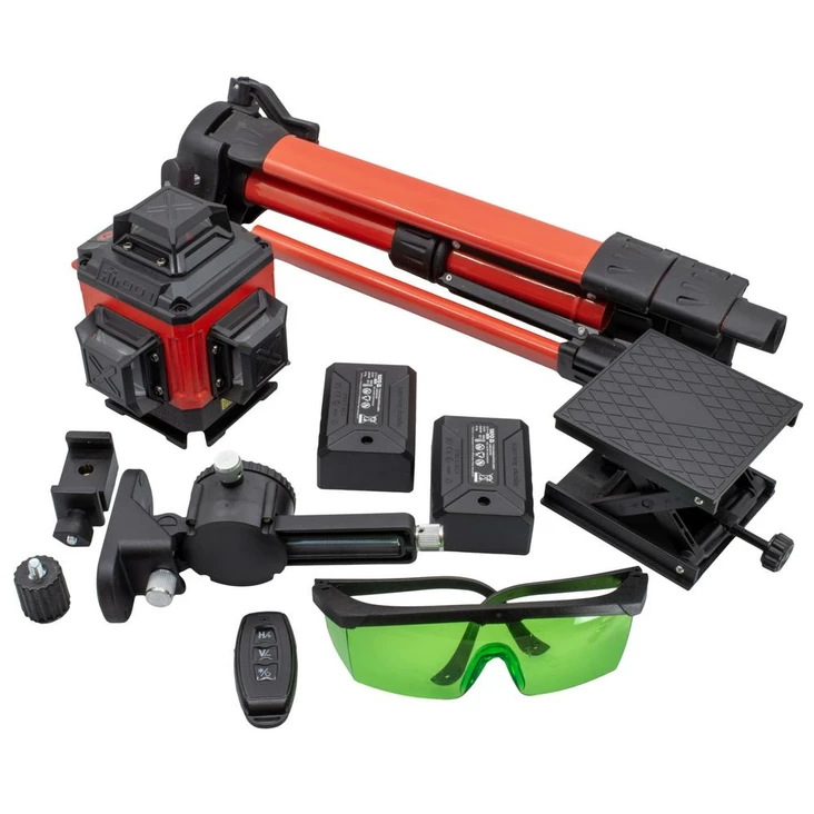 Yato Ristilasersarja 4D vihreä kolmijalka ja tarvikkeet - Laserit - 46-YT-30415 - 1