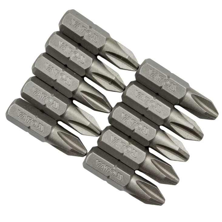 Yato Ruuvauskärki 1/4" 25 mm PZ2 S2 terä - Konekärjet ja konekarkipitimet - 46-YT-78135 - 1