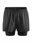 Craft ADV Essence 2-in-1 Stretch Shorts M Black L - Capri-housut ja shortsit - 1908764-999000-6 - 1