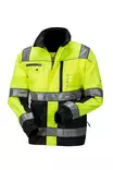 Hi-Vis Yellow/Black Shirt EN 20471 Class 2 - 4134 - Huomio college-puserot & hupparit - 6418326413406 - 1