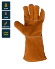 Svetsare Hitsauskäsine Art.1056 - Svetshandskar - 1056 - 2