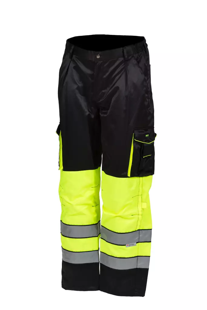 LB kelta/musta varovyötäröhousu Lk.1 - 4141 - Huomio kesähousut - M4141 - 1