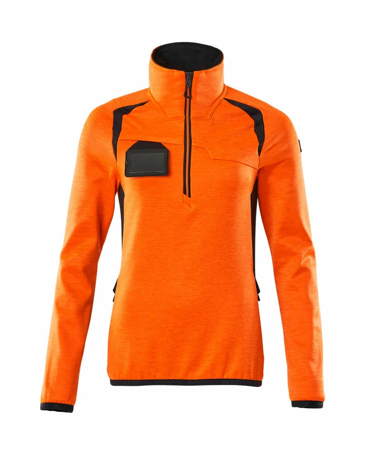 MASCOT® ACCELERATE SAFE Fleecepusero lyhyellä vetoketjulla - Työfleecet - 19353-316 - 1