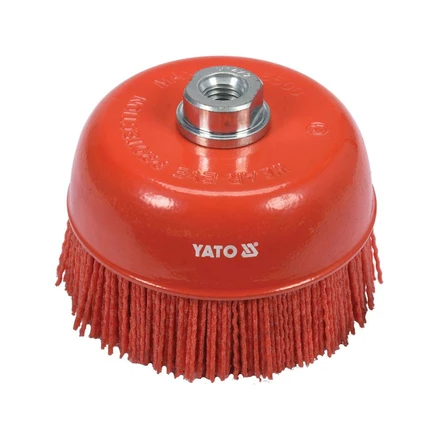 Yato Kuppiharja M14 125 mm nylon - Pyörö ja kuppiharjat - 46-YT-47787 - 1