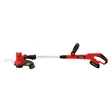 Yato Akkutrimmeri 18V 25-30 cm + 2 Ah akku ja laturi sarja - Slagskydds handskar - 46-YT-85017 - 3