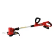 Yato Akkutrimmeri 18V 25-30 cm + 2 Ah akku ja laturi sarja - Slagskydds handskar - 46-YT-85017 - 1