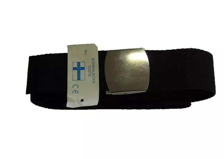 Priha inhemsk elastisk bälte svart - 6015 - PRIHA - M6015 - 1