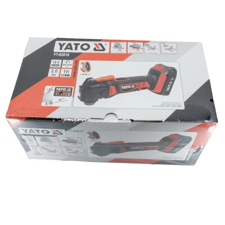 Yato Akkumonitoimityökalu 18V + 2.0 A - Leikkurit - 46-YT-82818 - 2