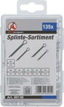 BGS Sokkapinnisarja 135-osaa - Kiinnitystarvikkeet ja teipit - 13-88138 - 2