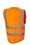 High-visibility vest orange EN 20471 Class 2 - 4021 - Huomioliivit ja esiliinat - 6418326540218 - 2