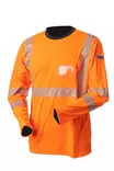Huomiopaita pitkähihainen oranssi EN 20471 Lk.2 - 4069P / 3XL - Huomiopaidat - 6418326405968 - 1