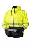 Priha hi-vis college huppjacka gul/svart EN 20471 Lk.2 - 4327 - Varsel collegetröjor & munkjackor - 6418326432728 - 1