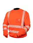 Priha högsynlig college-tröja orange/svart EN 20471 Lk.2 - 4321 - Varsel collegetröjor & munkjackor - 6418326432148 - 1