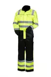 Priha Service reflexfärgad overall gul/svart - 4139 - Varseloveraller - 6418326413918 - 1
