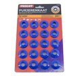 Procat Purjerenkaat 12 mm APS muovi 20 paria - Kiinnitystarvikkeet ja teipit - 41498 - 2