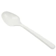Ruokalusikka 18 cm valkoinen, 125 x konepesua muovinen 100 kpl - Aterimet - 53-513378 - 1