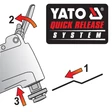 Yato Akkumonitoimityökalu 18V + 2.0 A - Leikkurit - 46-YT-82818 - 4
