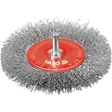 Yato Pyöröharja M6 100 mm RST - Pyörö ja kuppiharjat - 46-YT-4758 - 1