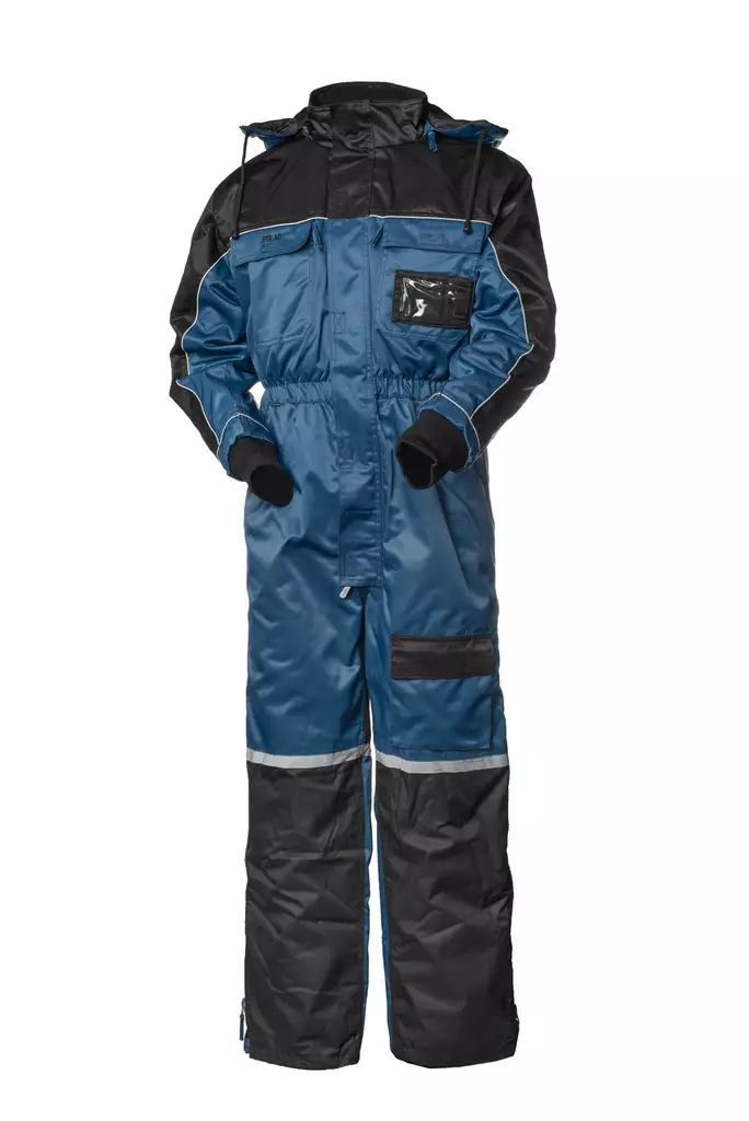 Polar talvihaalari musta/sininen - 4217 - Työhaalarit - M4217 - 1