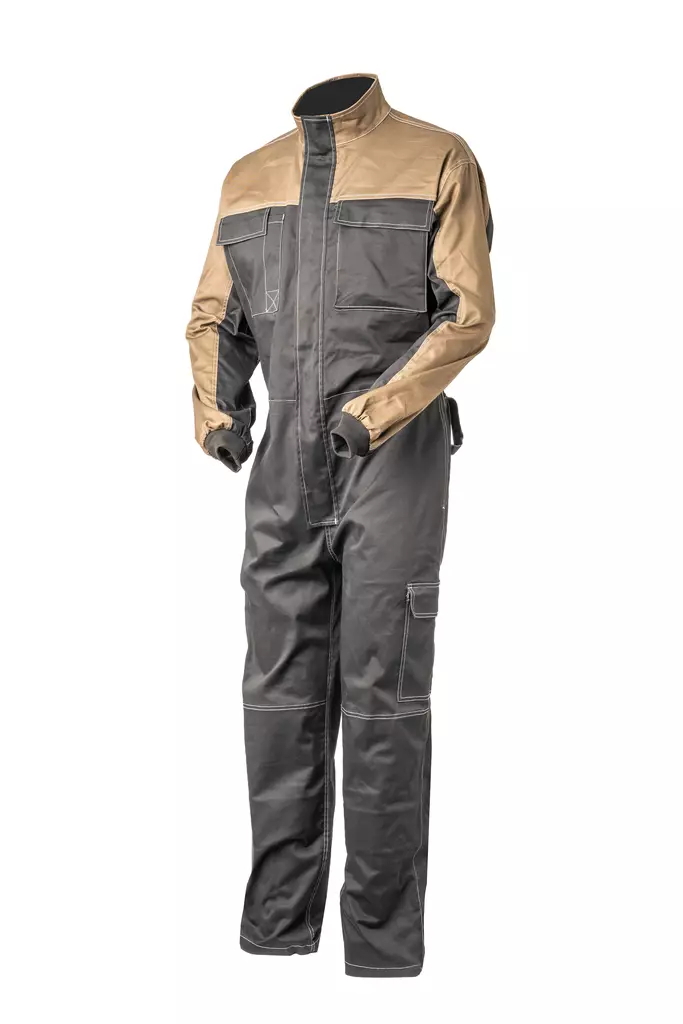 Priha Service umpihaalari STRETCH musta/ruskea - 4357 - Työhaalarit  - M4357 - 1