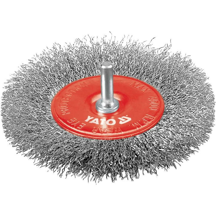 Yato Pyöröharja M6 100 mm RST - Pyörö ja kuppiharjat - 46-YT-4758 - 1