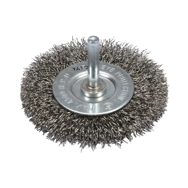 Yato Pyöröharja M6 75 mm RST - Pyörö ja kuppiharjat - 46-YT-47568 - 1
