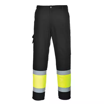 Lightweight Hi-Vis Two-Tone Combat Trousers - Huomio kesähousut - L049 - 2