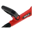 Yato Akkutrimmeri 18V 25-30 cm BL + 2 Ah akku ja laturi sarja - Slagskydds handskar - 46-YT-85019 - 10